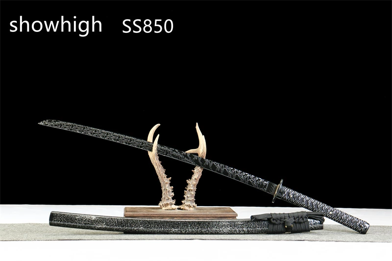 black katana sword SS850