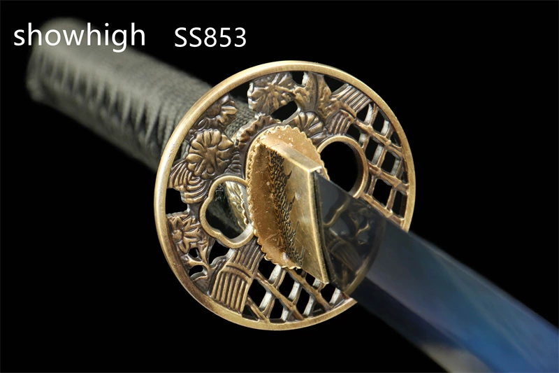 blue katana sword SS853