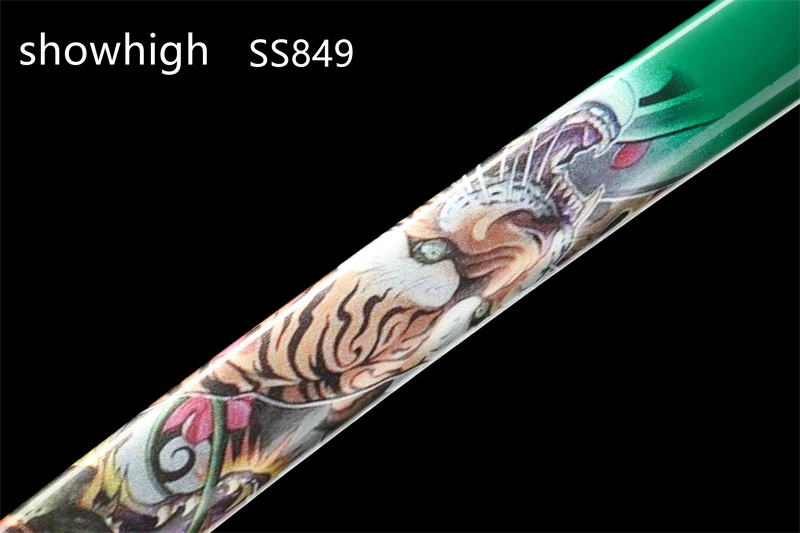 clay tempered real hamon damascus sword SS849