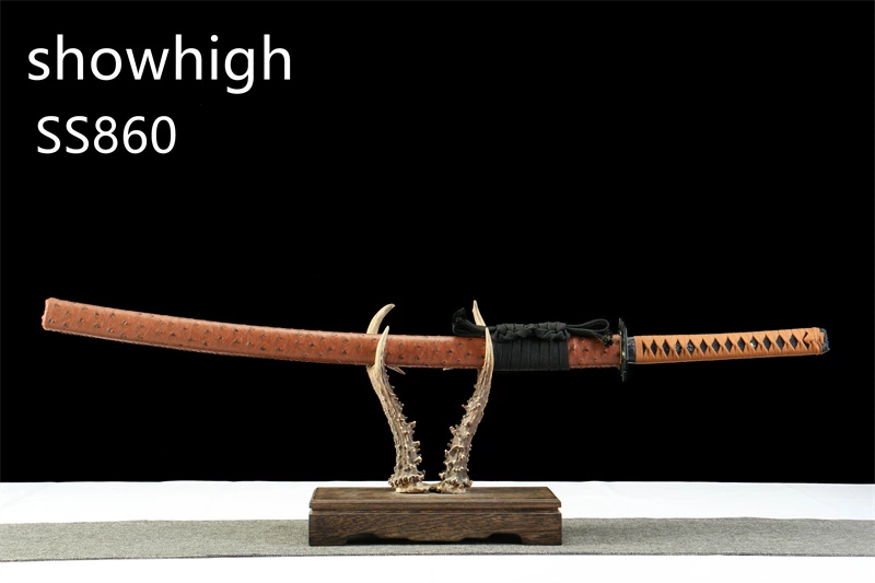 brown katana sword SS860