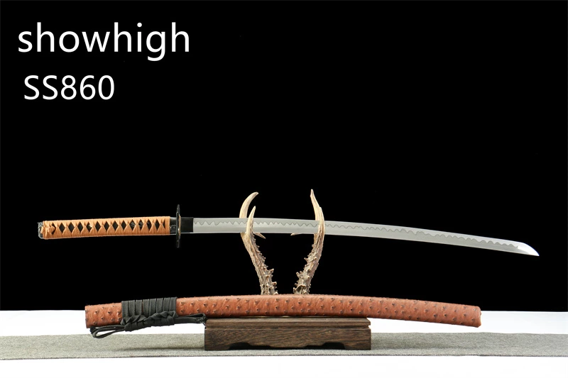 brown katana sword SS860