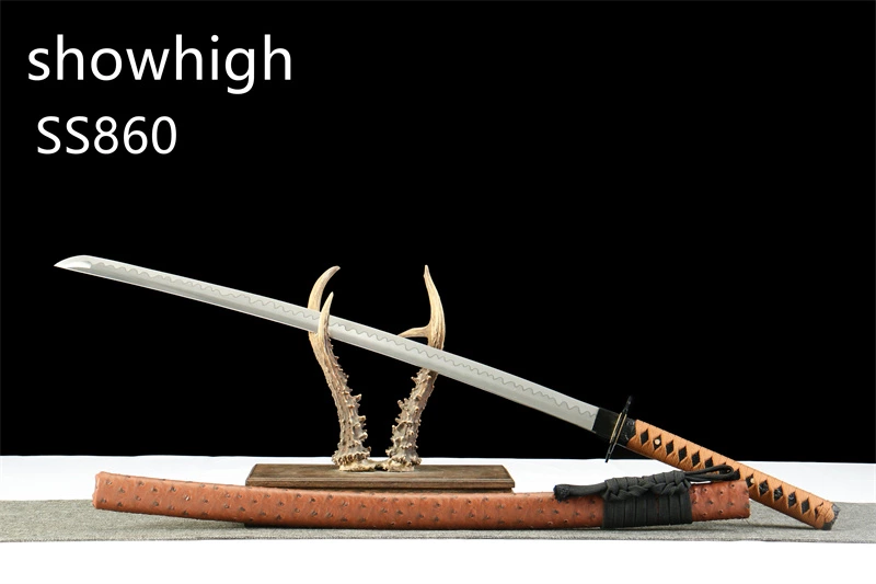 brown katana sword SS860