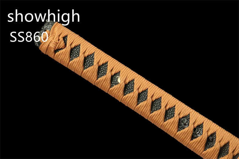brown katana sword SS860