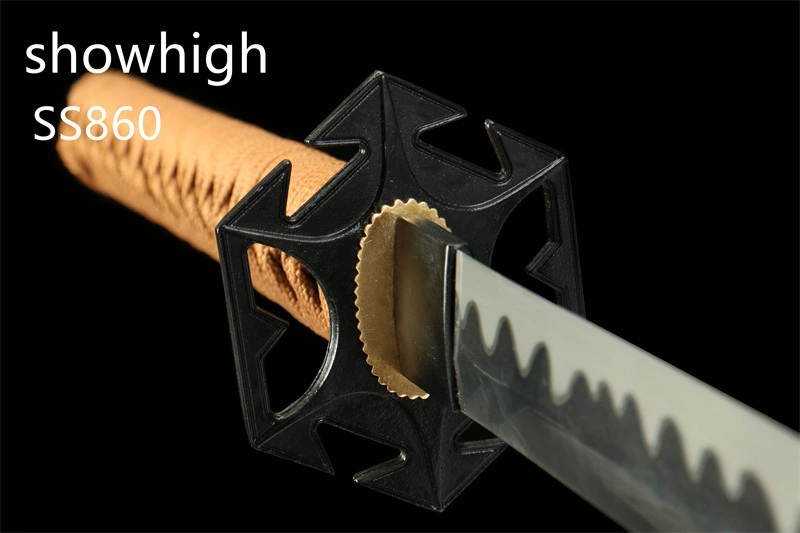 brown katana sword SS860