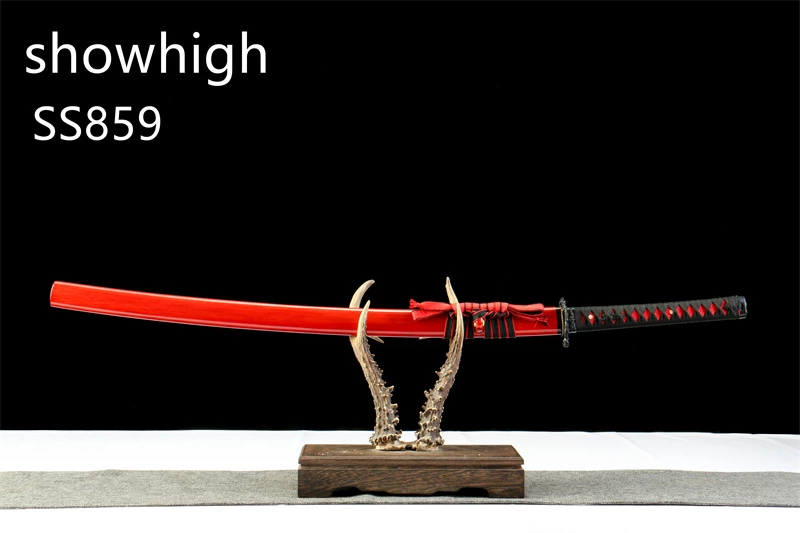 red katana sword SS859