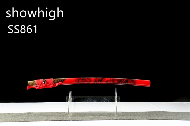 purple katana sword SS861