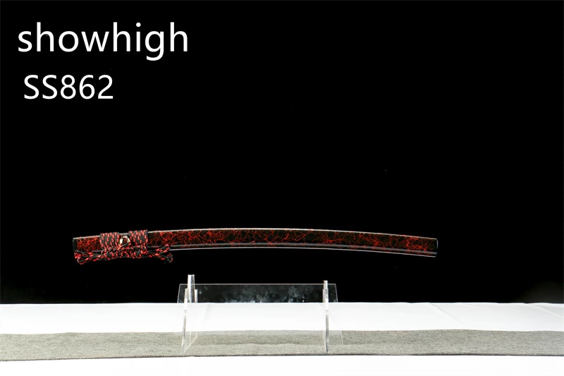 black damascus katana sword ss862