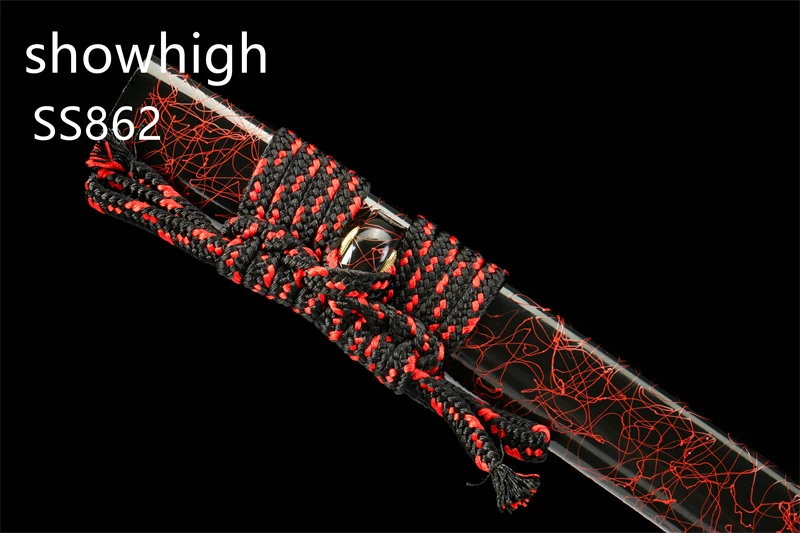 black damascus katana sword ss862