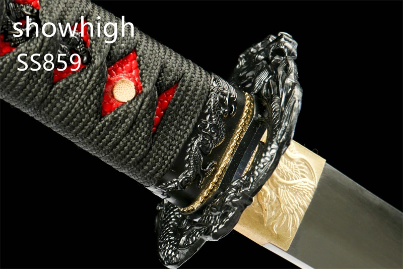 red katana sword SS859
