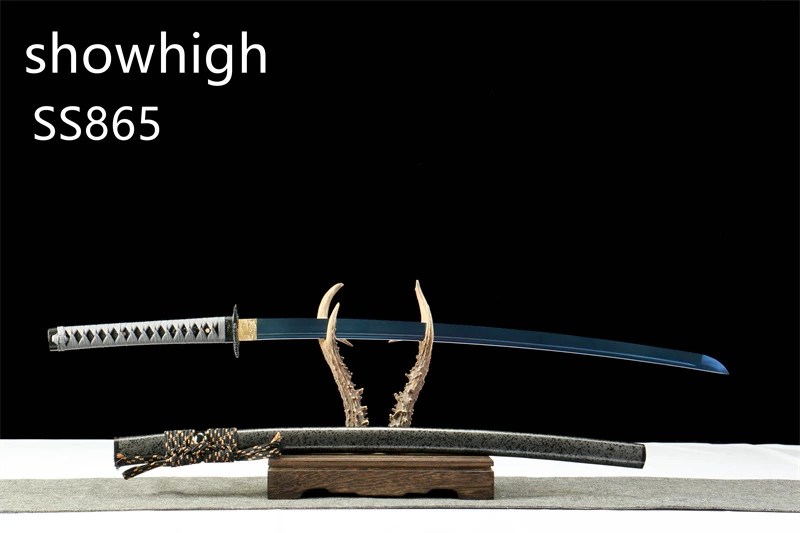 blue katana sword SS865