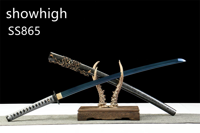 blue katana sword SS865