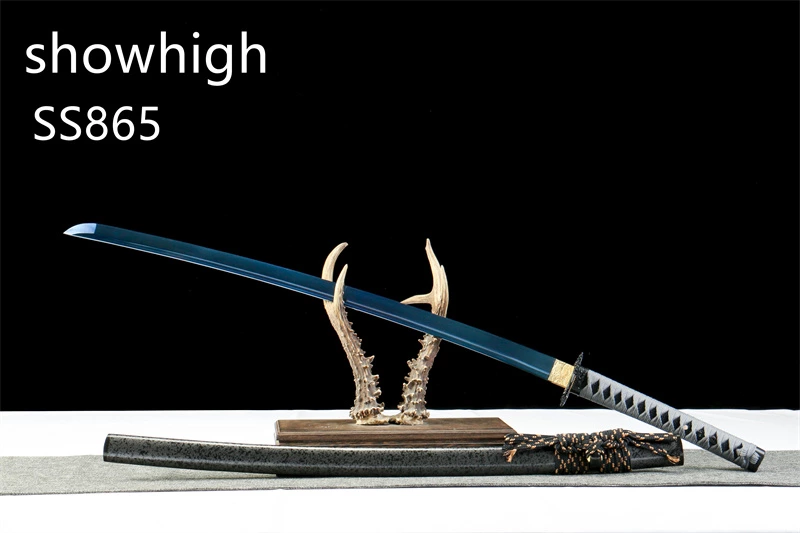 blue katana sword SS865