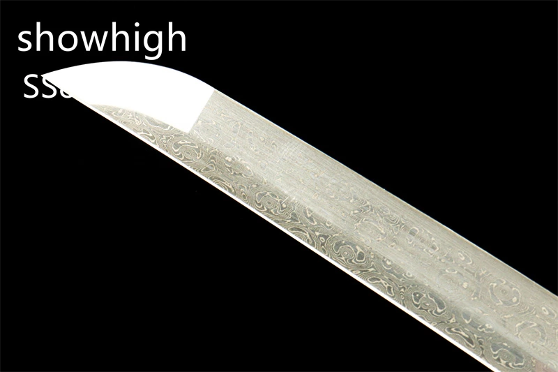 four leaf clover damascus sword katana sword SS863