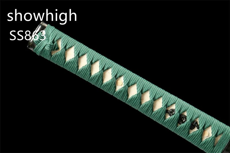 four leaf clover damascus sword katana sword SS863