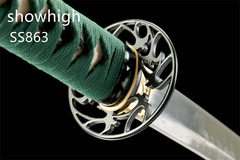 four leaf clover damascus sword katana sword SS863