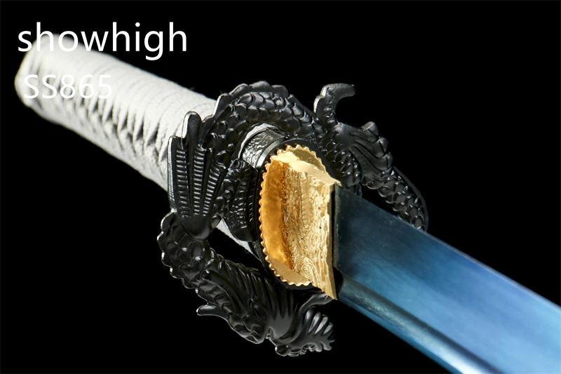 blue katana sword SS865