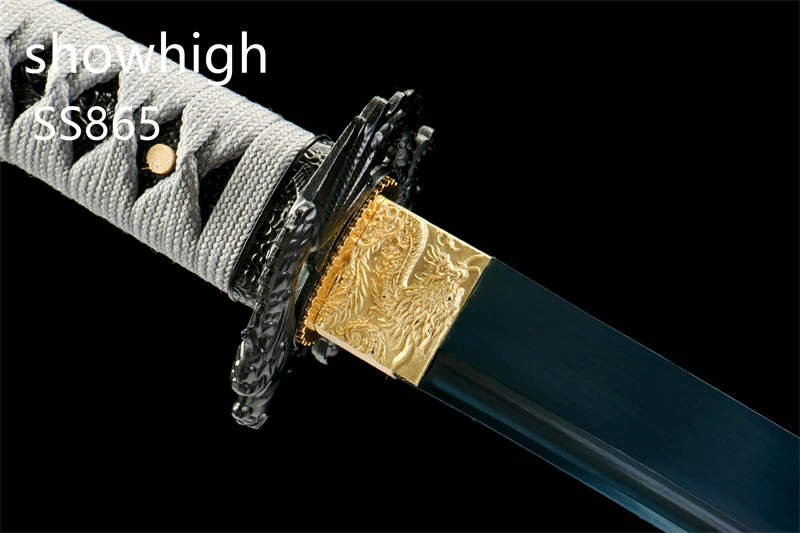 blue katana sword SS865