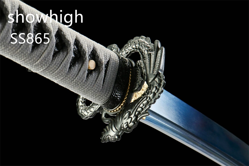 blue katana sword SS865