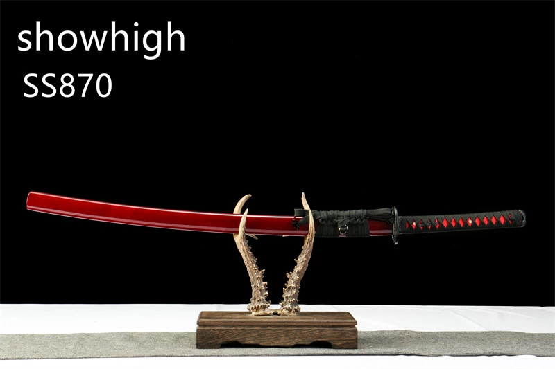 handmade high carbon katana sword SS870