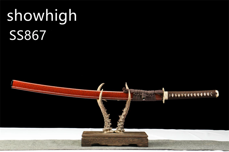four leaf clover damascus sword SS867