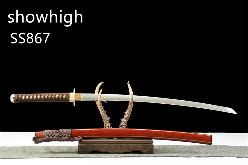 four leaf clover damascus sword SS867