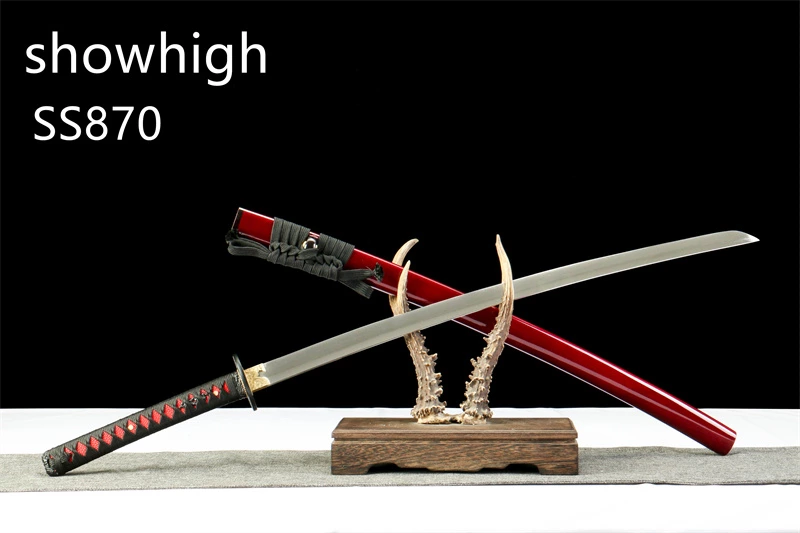 handmade high carbon katana sword SS870