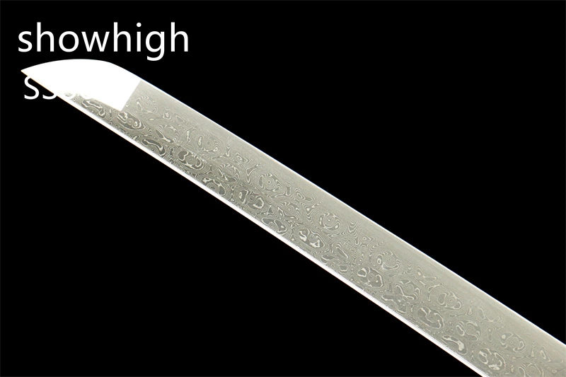 four leaf clover damascus sword SS868