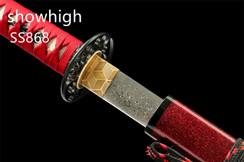 four leaf clover damascus sword SS868