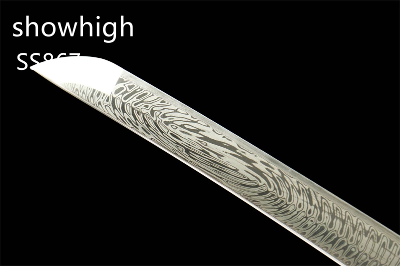 four leaf clover damascus sword SS867