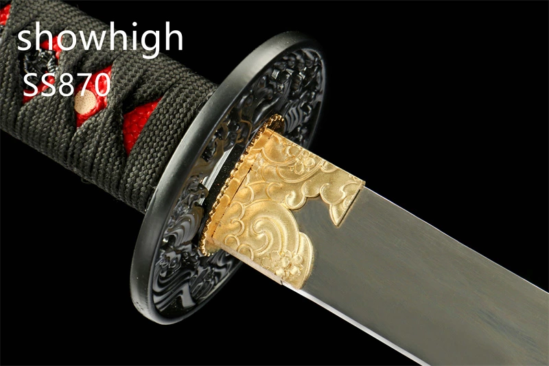 handmade high carbon katana sword SS870