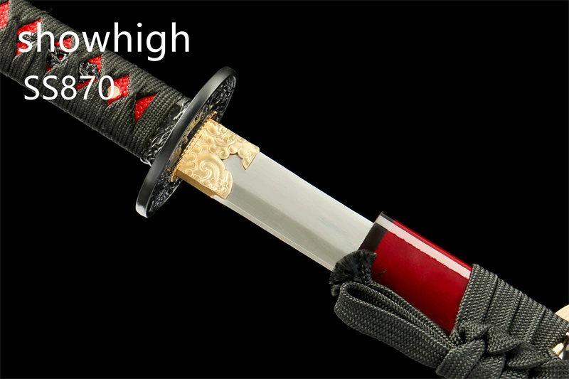 handmade high carbon katana sword SS870