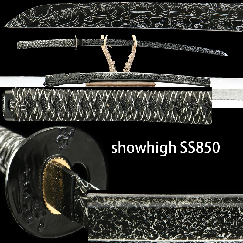 black katana sword SS850