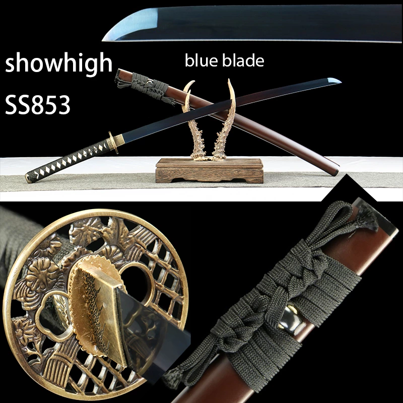 blue katana sword SS853