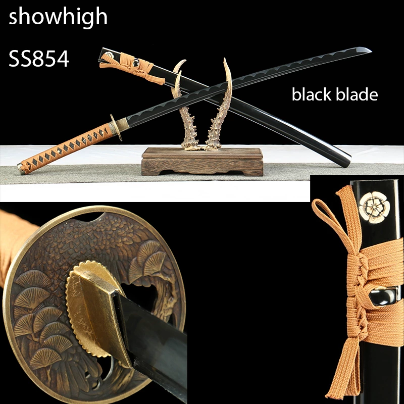 black katana sword SS854