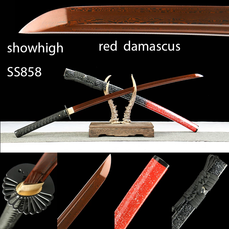 red damascus sword SS858