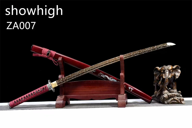 handmade dragon katana ZA007