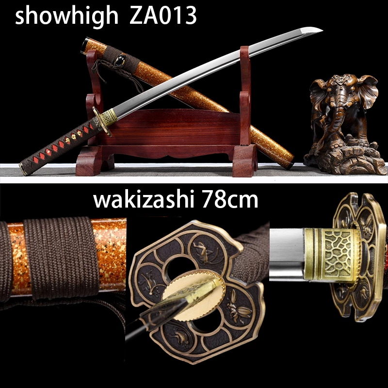 handmade  wakizashi katana swords ZA013
