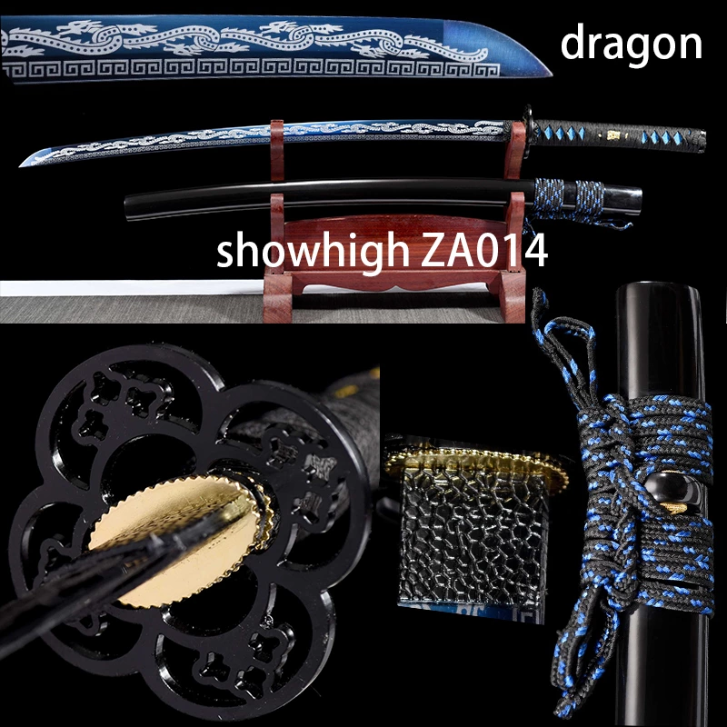 handmade dragon katana sword ZA014