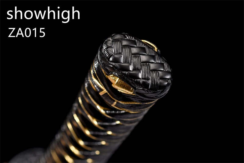 black gold katana sword ZA015