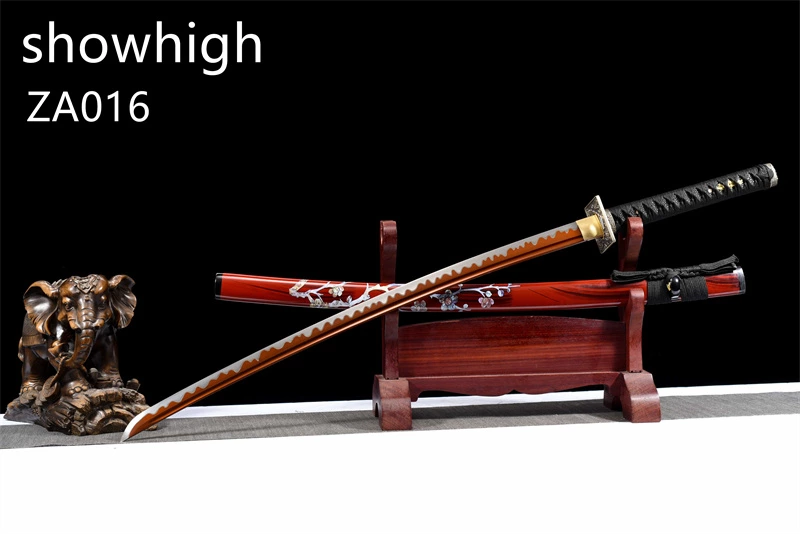 red katana sword ZA016