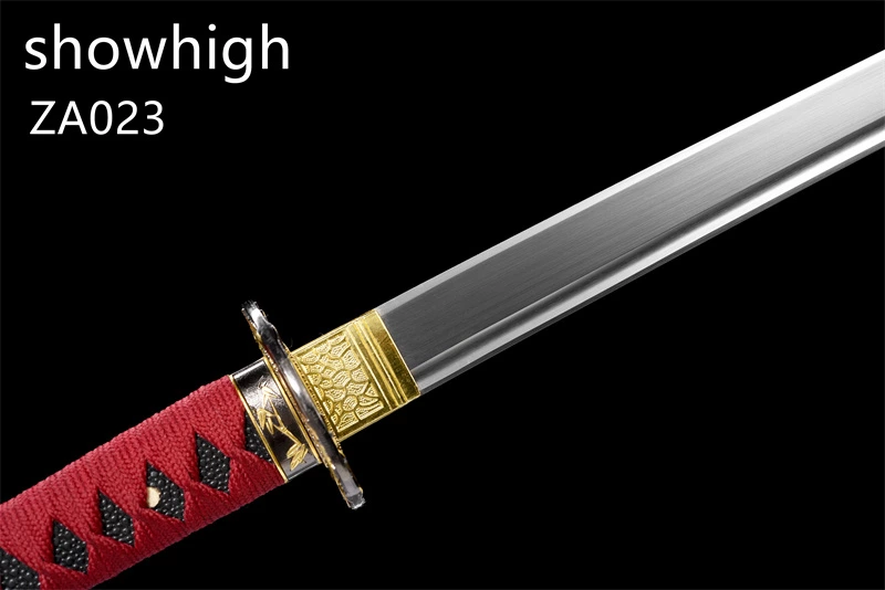 red and black katana sword ZA023