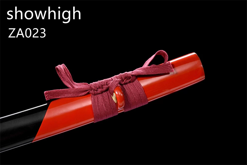red and black katana sword ZA023