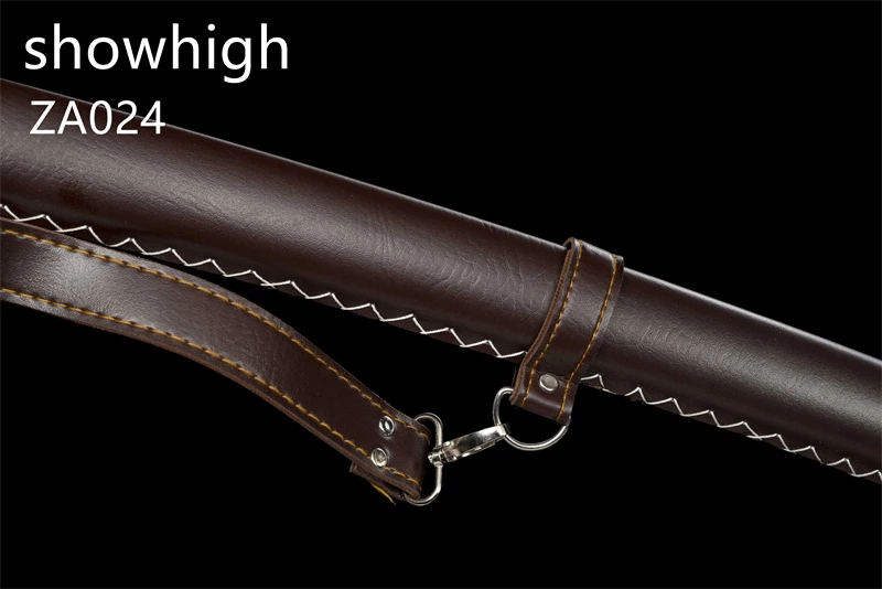 mirror polished carbon steel katana sword ZA024