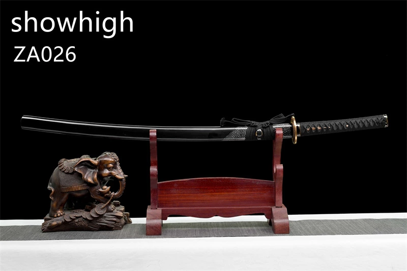 real hamon damascus katana sword ZA026