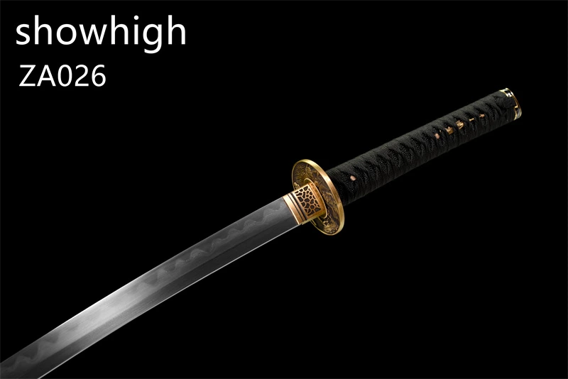 real hamon damascus katana sword ZA026
