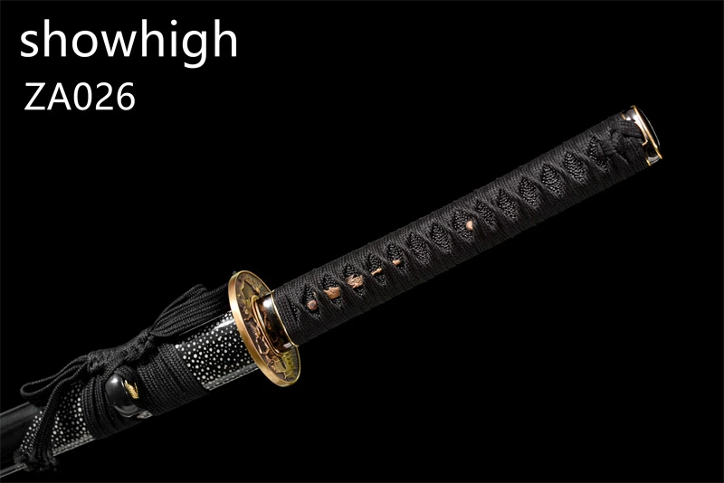 real hamon damascus katana sword ZA026