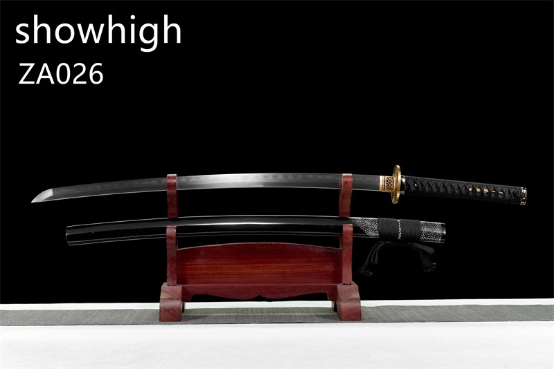 real hamon damascus katana sword ZA026