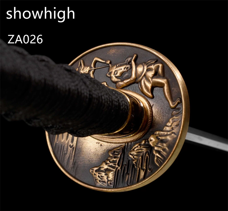 real hamon damascus katana sword ZA026