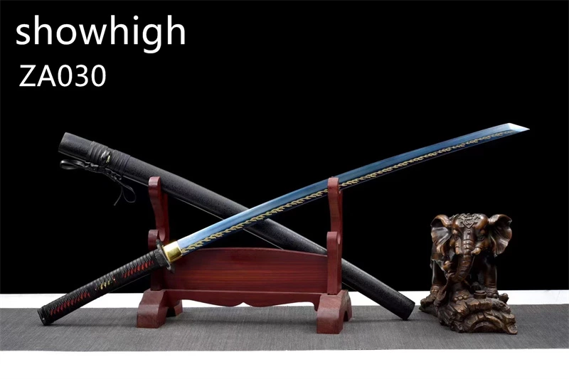 blue katana sword ZA030