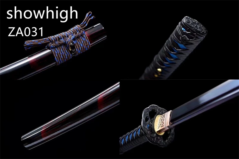 purple katana sword ZA031